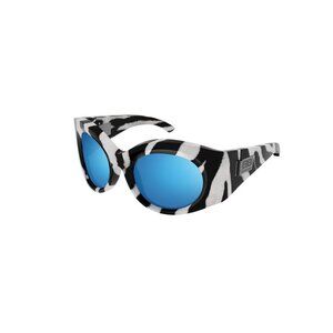 Balenciaga Oversized Zebra sunglasses